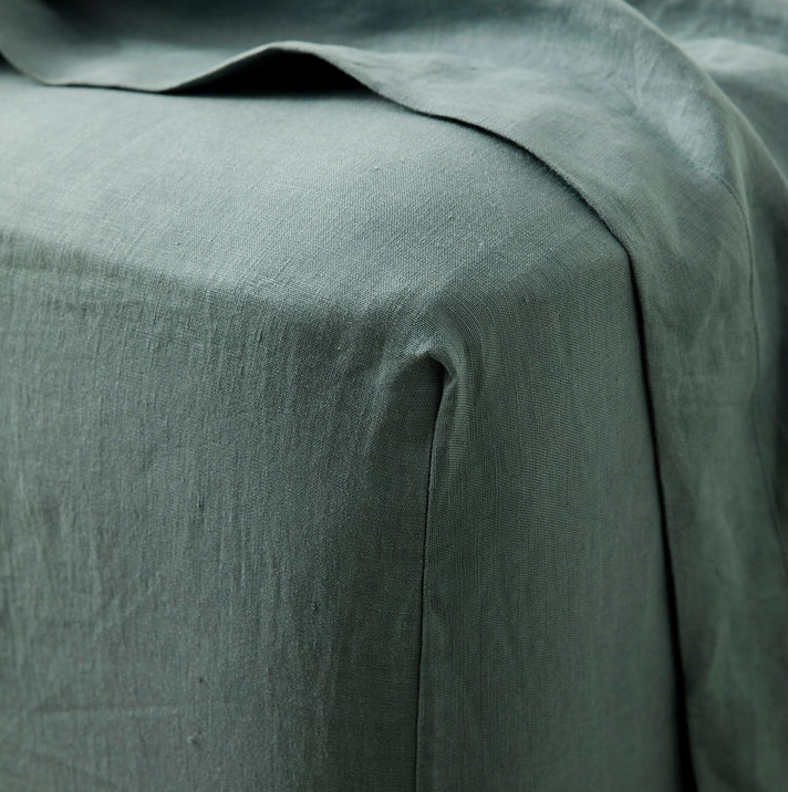 Linen Fitted Sheet (Double)