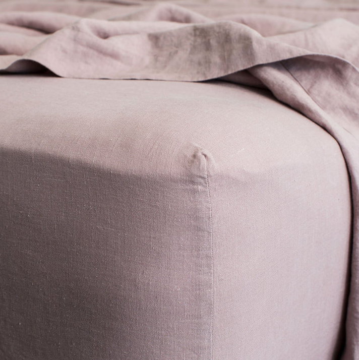 Linen Fitted Sheet (Double)