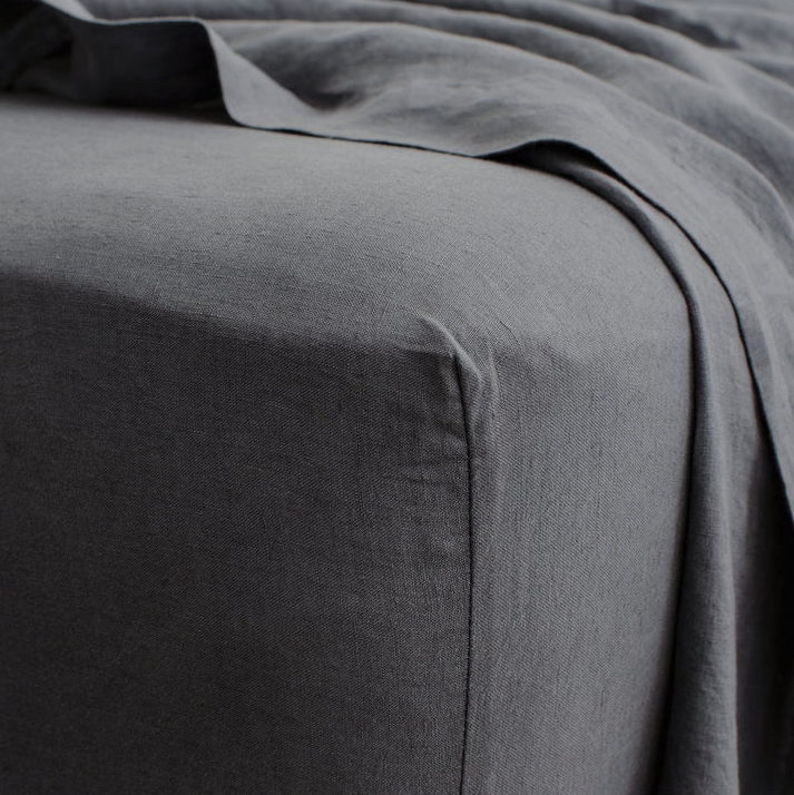 Linen Fitted Sheet (Double)